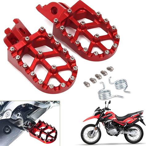 Amazon Hnaya Foot Pegs Motorcycle Universal Cnc Footpeg Footrest