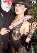 Addison Rae Sexy Poses Flashing Her Nude Tits Wearing A See Through Halloween Costume On Social
