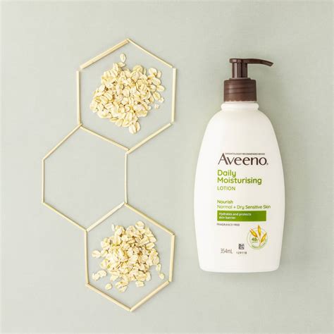 Aveeno Daily Moisturising Body Lotion Fragrance Free Sensitive Skin ...