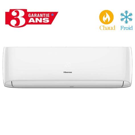 Climatiseur HISENSE Tropicalisé T3 18000 BTU Chaud Froid Garantie 3ans