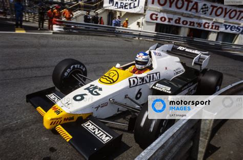 Keke Rosberg Williams FW09 Honda Monaco GP Motorsport Images