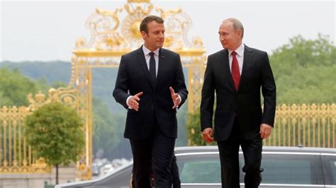 Putin Macron To Meet For French Russian Talks Before G7 Ctv News