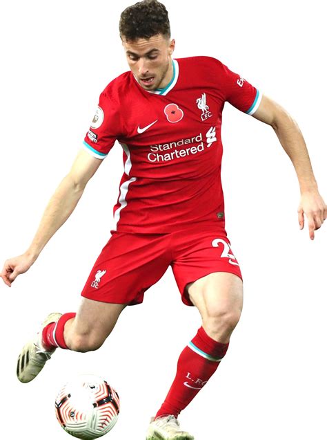 Diogo Jota Liverpool football render - FootyRenders