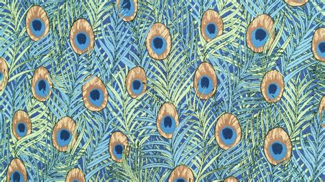 Peacock Feather Fabric Website