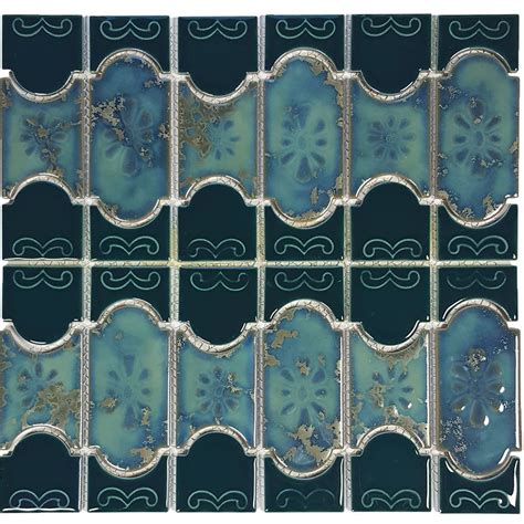 Buy Botanical Series Porcelain Pool Tile And Waterline Tile By Aquatica