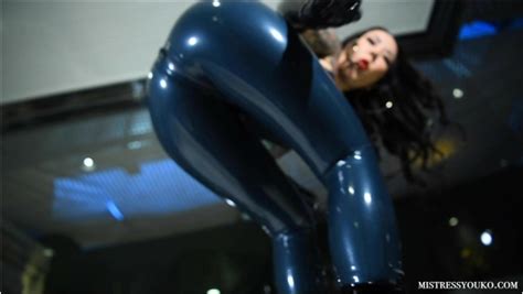 Blue Latex Mixfemdomcc Latest Femdom Porn For Online Streaming