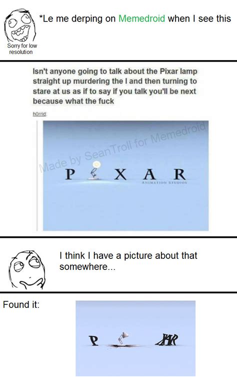 The Pixar Lamp Meme By Seantroll Memedroid