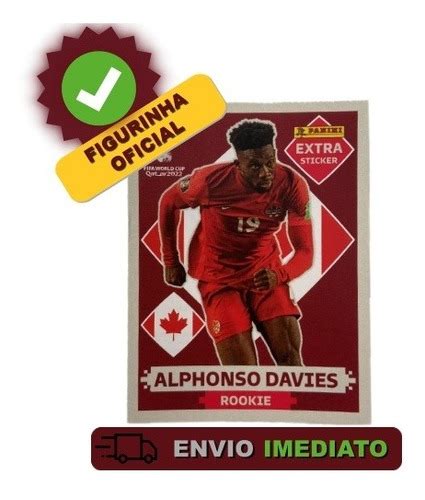 Figurinha Legend Extra Alphonso Davies Copa Rara Bord Mercadolivre