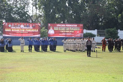 Upacara Hari Kesaktian Pancasila Di Kabupaten Jombang Bersama