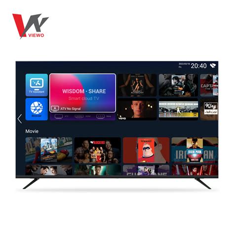 Inch K Uhd Frameless Smart Led Tv With Voice Remote From China