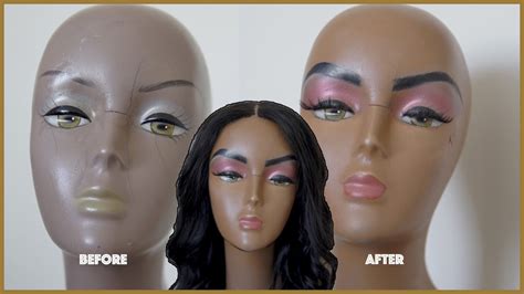 Mannequin Makeup Transformation Before And After Youtube