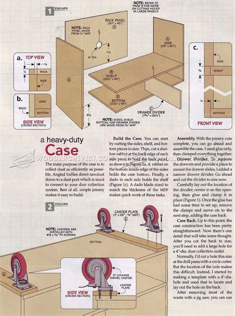 Downdraft Sanding Table Plans • WoodArchivist