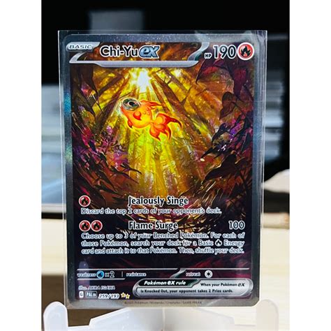 Chi Yu Ex 259 193 Pokemon TCG Paldea Evolved Shopee Malaysia