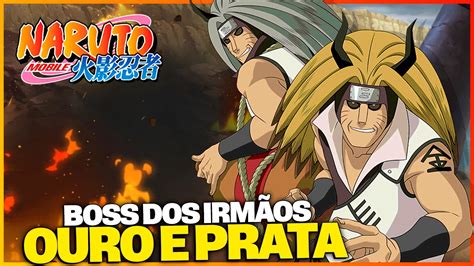 Naruto Mobile Upando A Conta Nova Do Zero Boss Dos Irm Os Kinkaku E