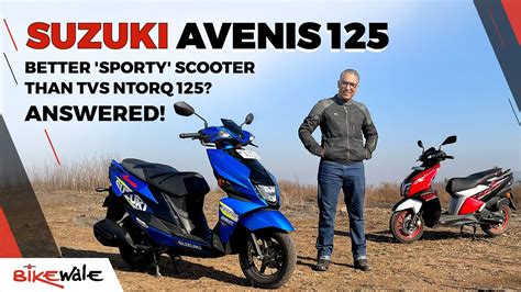 Suzuki Avenis 125 Review | A Better 'Sporty' Scooter Than TVS Ntorq 125 | BikeWale - BikeWale