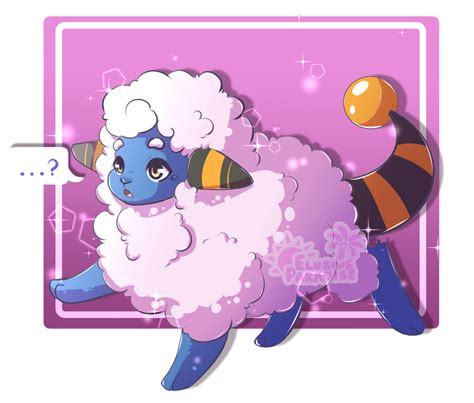 Shiny Mareep [Redraw] by mellow-chromatic on DeviantArt