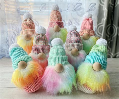 Gnome Plush Gnome Decor Gnome Doll Colorful Gnomes Gift Ideas