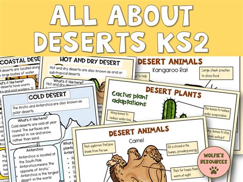 Deserts | Desert Animals and Plants | Desert Adaptations | Teaching ...