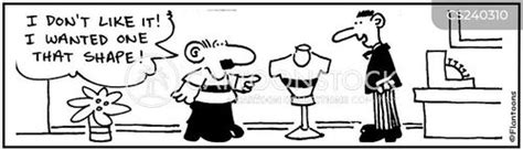 Trying On Cartoons and Comics - funny pictures from CartoonStock