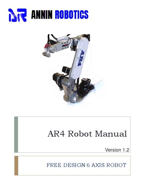 AR4 Robot Manul | PDF | Wire | Belt (Mechanical)