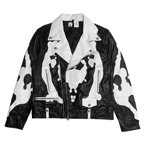 nijānanda on Twitter RT GNAIRDA Pareidolia Rorschach Leather Jacket