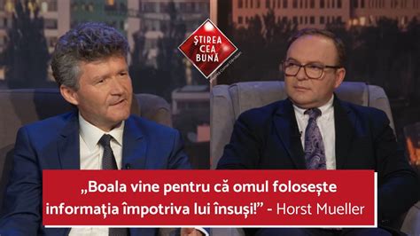 Horst Muller Rela Ia Ntre S N Tate I Spiritualitate Tirea Cea