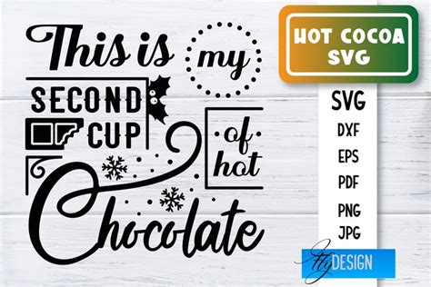 Hot Cocoa SVG Design Hot Chocolate SVG Design 3036125