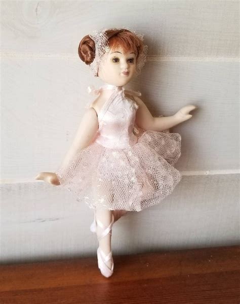 Handmade Ballerina Doll Vintage Porcelain 8 Tall - Etsy