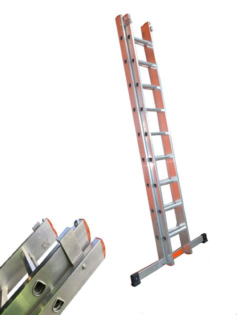 Industrial Double Section 21 Rung Ladder 5 5m Aluminium Scaffold