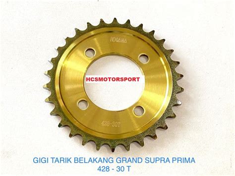 GEAR GIR GIGI TARIK BELAKANG GRAND SUPRA PRIMA 428 30T 30 T PREMIUM