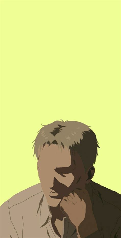 Reiner Braun Minimalistic Wallpaper Attack On Titan Aesthetic, Attack ...