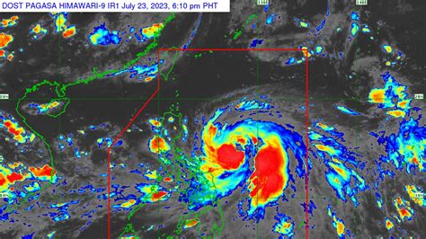 Egayph Lumakas Pa Habang Papalapit Ng Bansa Signal No Nakataas Sa