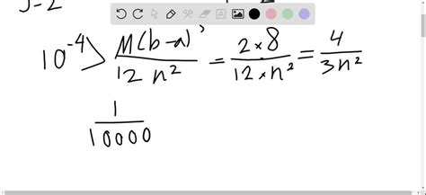 SOLVED In Exercises 11 22 Estimate The Minimum Number Of Subintervals