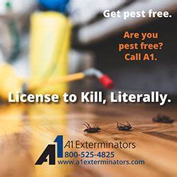 License To Kill Literally Are You Pest Free Call A1 Https