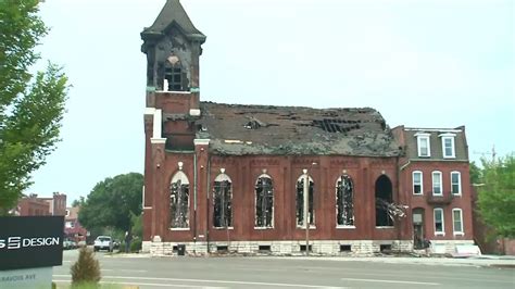 Fire Crews Battle Large Fire At A Former Church In Soulard Youtube