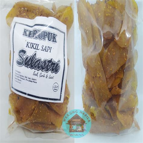 Jual Kerupuk Kulit Cungur Kerupuk Kikil Mentah Khas Garut Gr