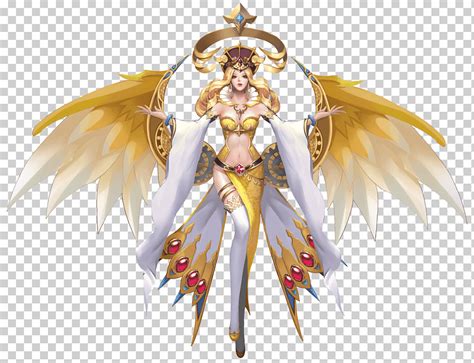 Diseño de vestuario estatuilla legendaria criatura ángel m criatura