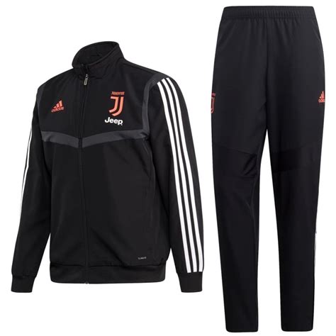 Tuta Nera Da Rappresentanza Juventus 2019 20 Adidas