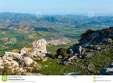 El Torcal De Antequera Natural Park, Andalusia, Spain Stock Image ...