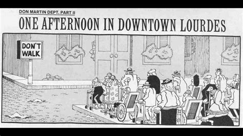 One Afternoon In Downtown Lourdes MAD S Don Martin Cartoon YouTube