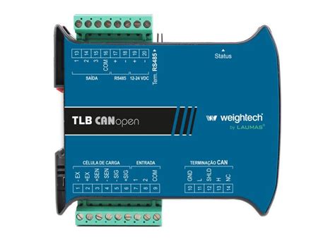 Transmissor De Pesagem Laumas Tlb Canopen T Cnica