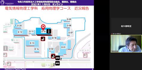 写真 東北大学工学部応用物理学科同窓会