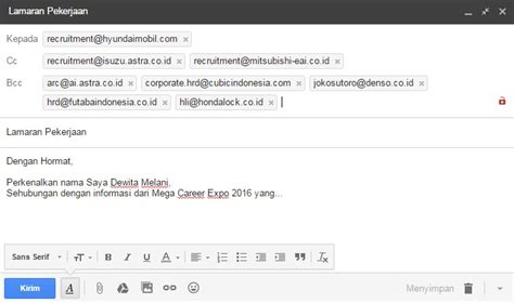 Cara Mengirim Email Ke Banyak Alamat Kontak Buat Email