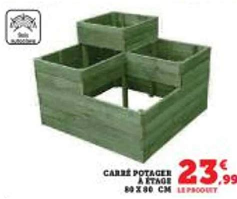 Promo Carr Potager Tage X Cm Chez Super U Icatalogue Fr