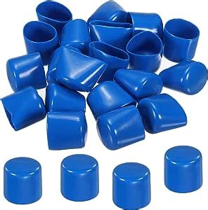 Meccanixity Pcs Rubber End Caps Cover Mm Vinyl Screw Thread