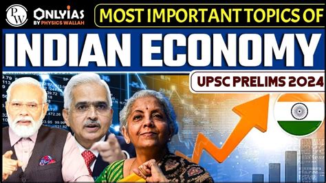 Most Important Topics Indian Economy Upsc Prelims Pw Onlyias