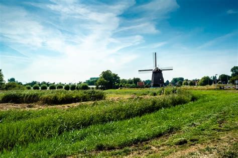 Premium Photo Typical Dutch Landscape In Alkmaar The Netherlands