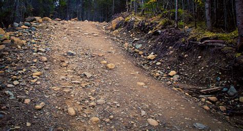 Hiking Trail Gaspe Quebec Stock Photo - Download Image Now - Autumn ...