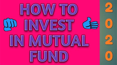 How To Invest In Mutual Funds L Mutual Funds For Beginners Youtube