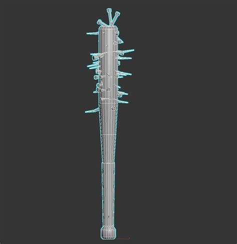 3D model zombie baseball bat VR / AR / low-poly | CGTrader